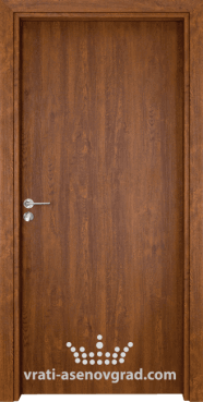 Стъклена интериорна врата Гама 210, цвят Златен дъб