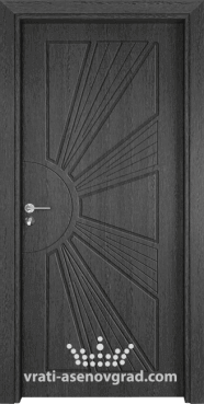 Интериорна врата Гама 204p, цвят Сив Кестен