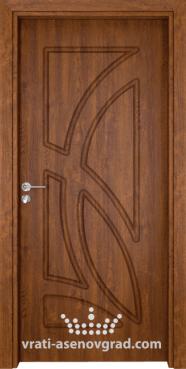Интериорна врата Гама 208p, цвят Златен дъб