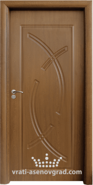 Интериорна врата Стандарт 056-P, цвят Златен дъб