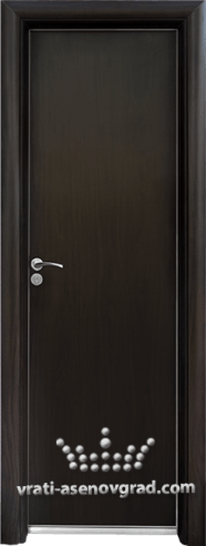 Алуминиева врата за баня – Standart, цвят Венге