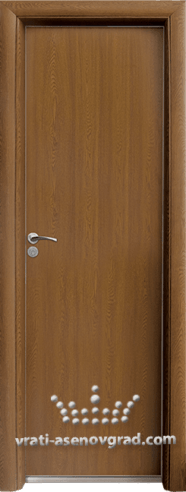 Алуминиева врата за баня – Standart, цвят Златен дъб