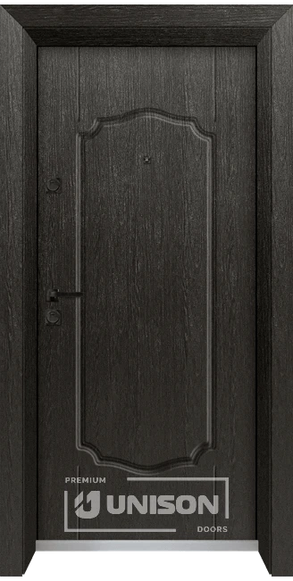 Vhodna Vrata Unison Optima 4501p M Cherna Mura Side B